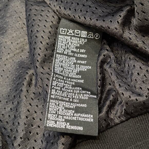 Harley Davidson Moto Racing Bomber Jacket Men’s Size 2XL Orange & Black - Picture 7 of 7